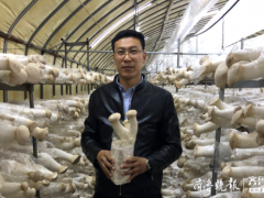 學(xué)機(jī)械的種起了蘑菇，膠州小伙跨界創(chuàng)業(yè)年產(chǎn)值三千多萬(wàn)出口多國(guó) ()