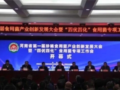 產(chǎn)業(yè)發(fā)展新格局 河南省第一屆珍稀食用菌產(chǎn)業(yè)創(chuàng)新發(fā)展大會(huì)在寶豐召開(kāi) ()